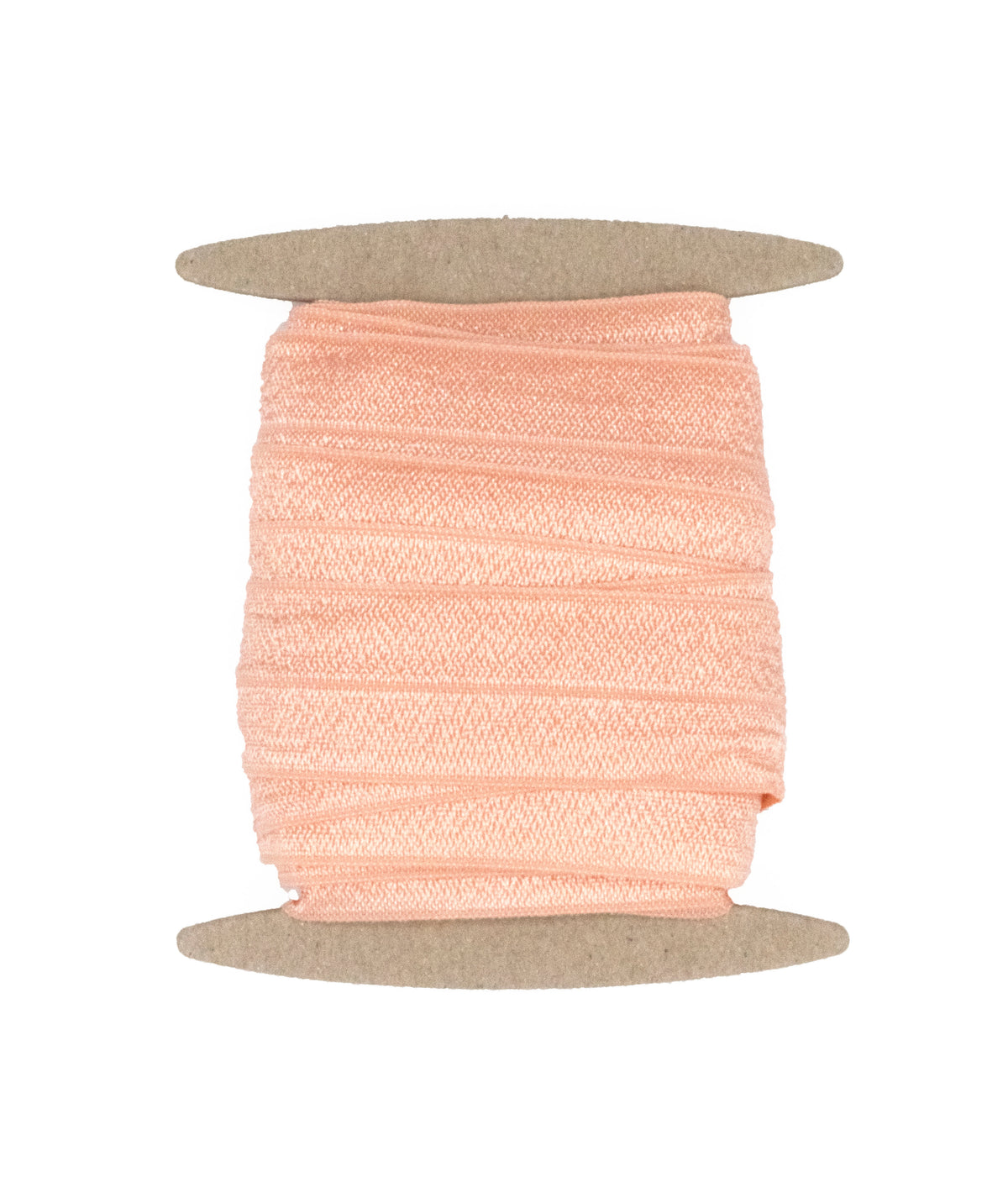 1&quot; Fold Over Elastic Peach Elastic