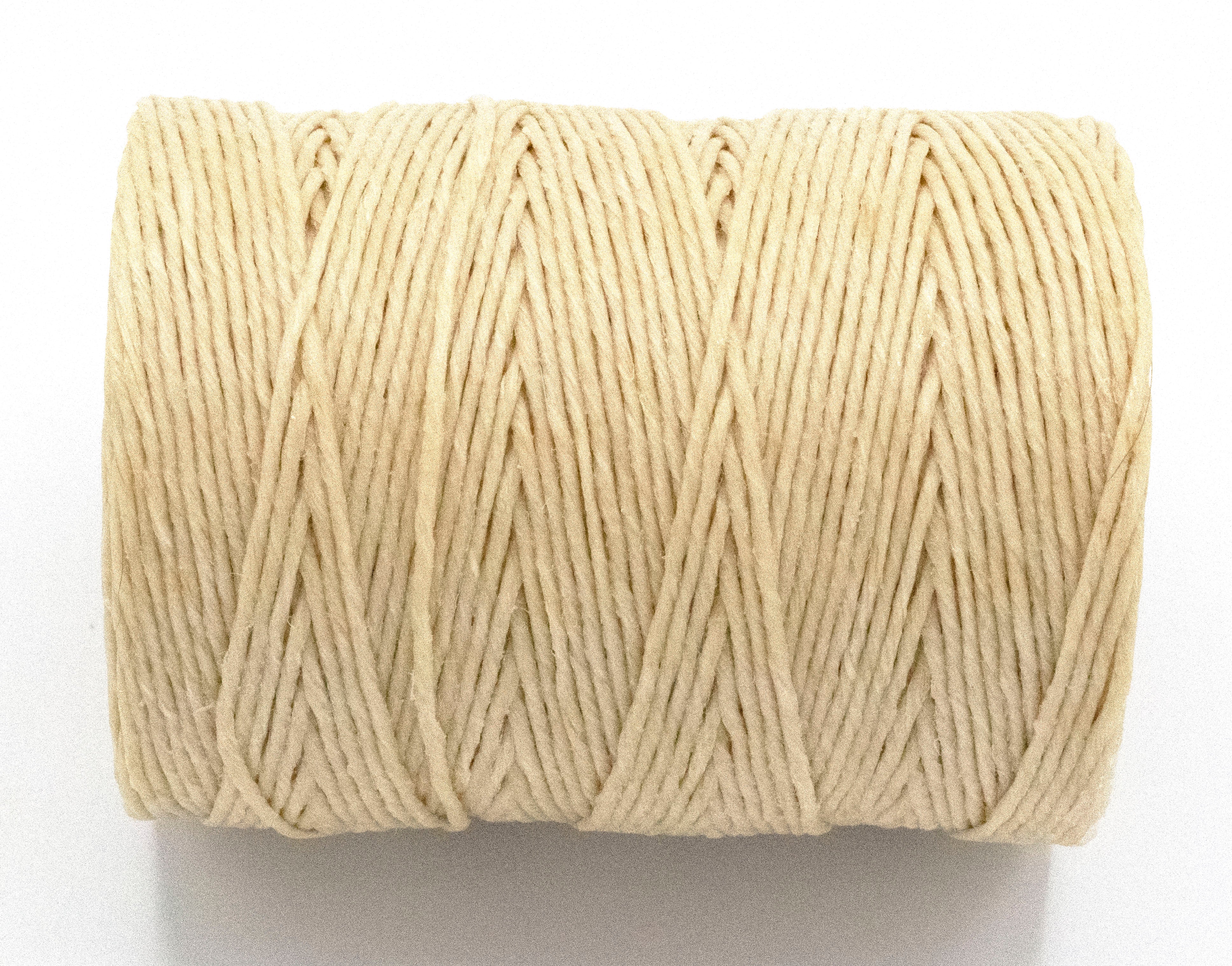 Waxed Irish Linen Thread 12 Ply