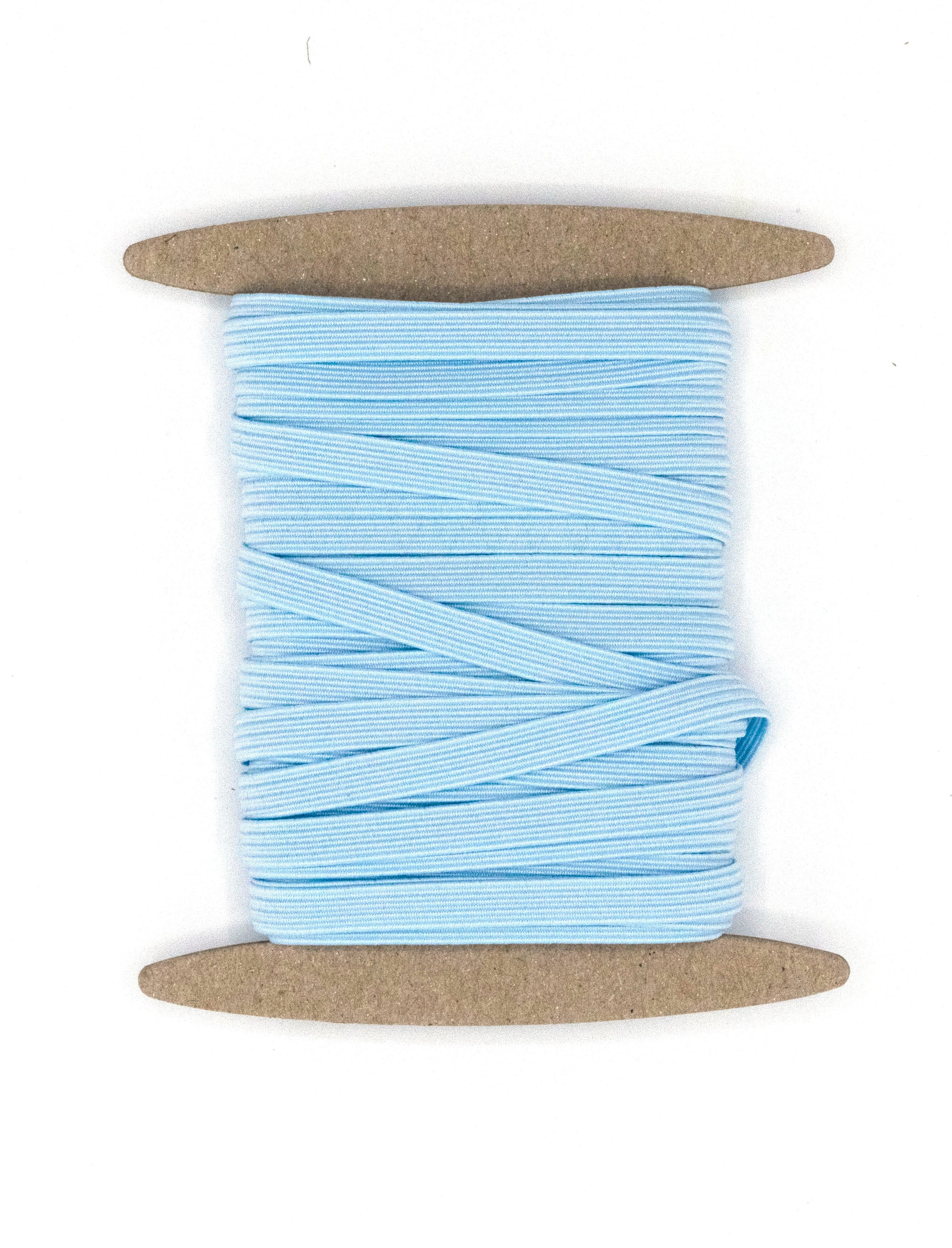 1/4 inch Elastic Pastel Blue Elastic