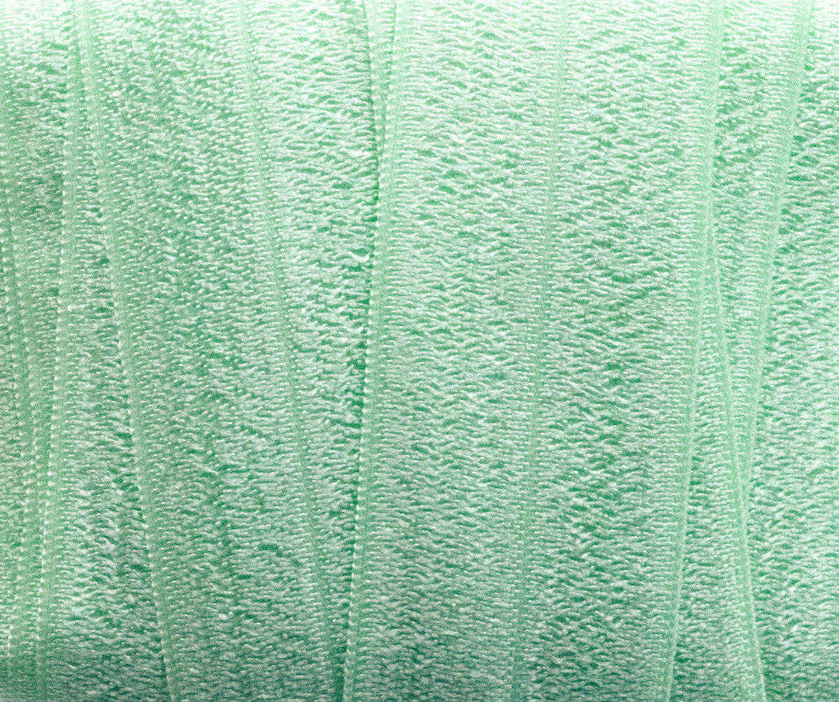 1&quot; Fold Over Elastic Pastel Green Elastic
