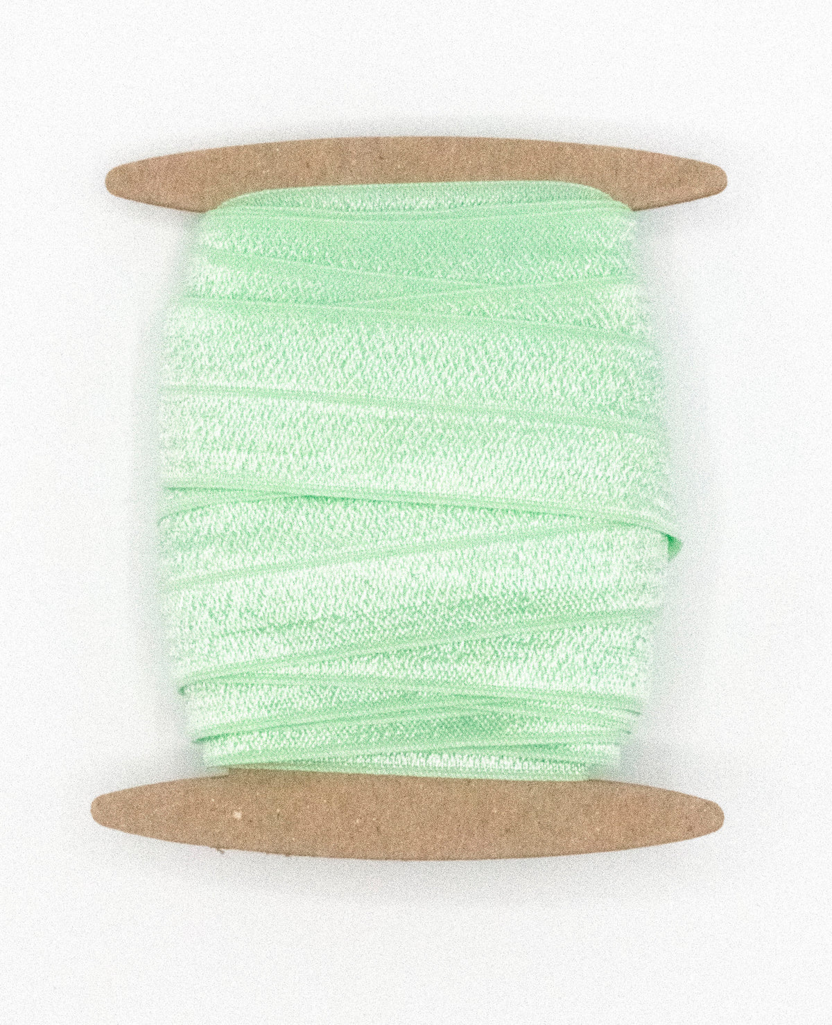 1&quot; Fold Over Elastic Pastel Green Elastic