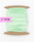 1" Fold Over Elastic Pastel Green Elastic