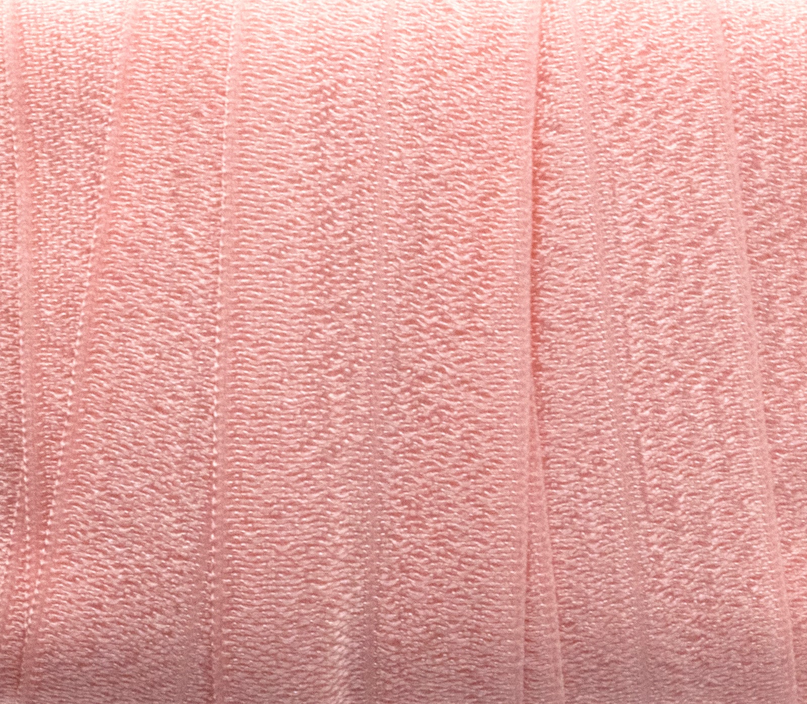 1" Fold Over Elastic Pearl Pink Elastic