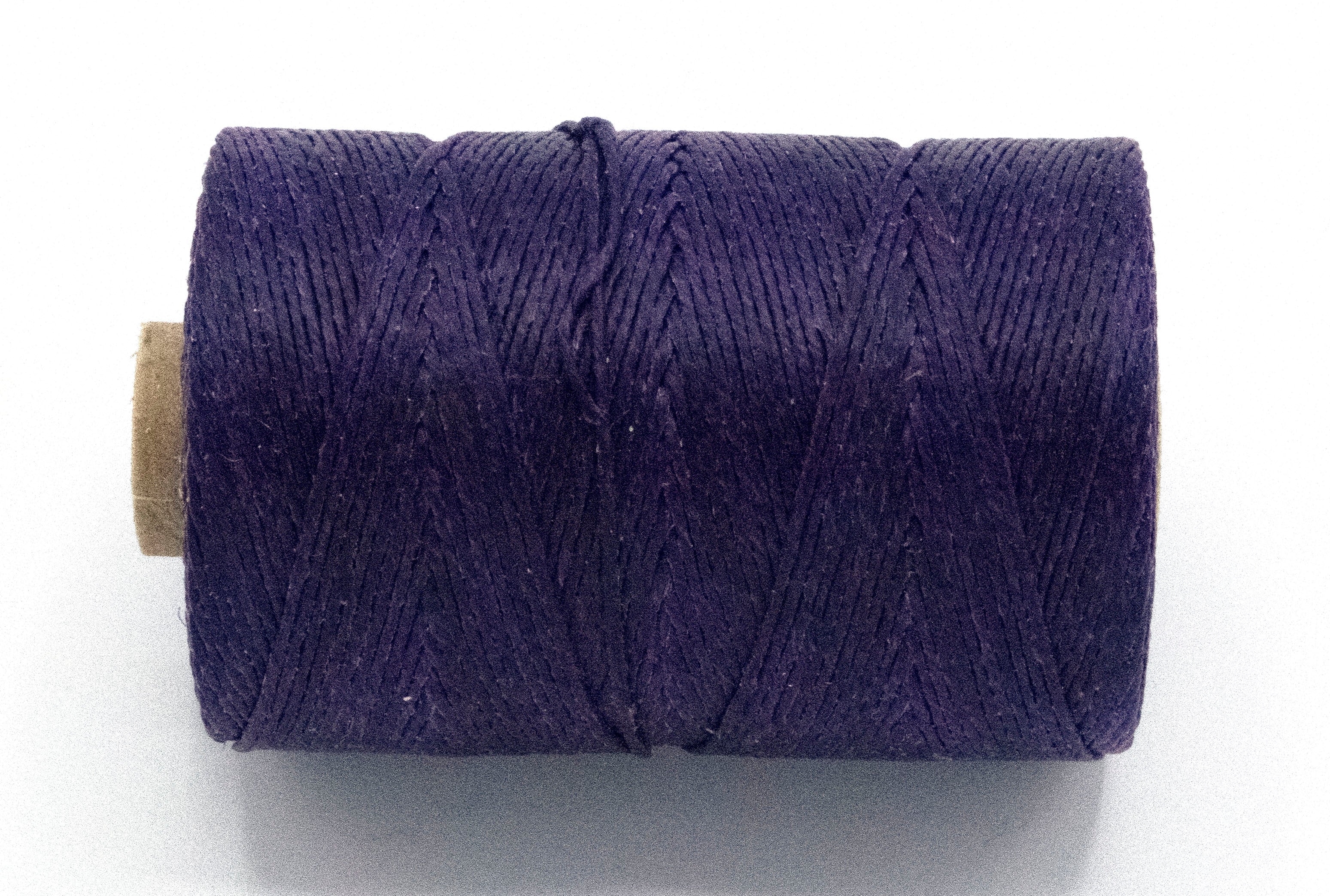 Waxed Linen Thread- Plum — Two Hands Paperie