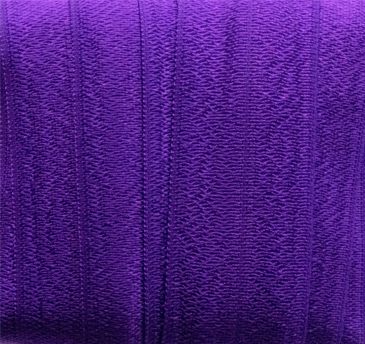 1&quot; Fold Over Elastic Purple Elastic