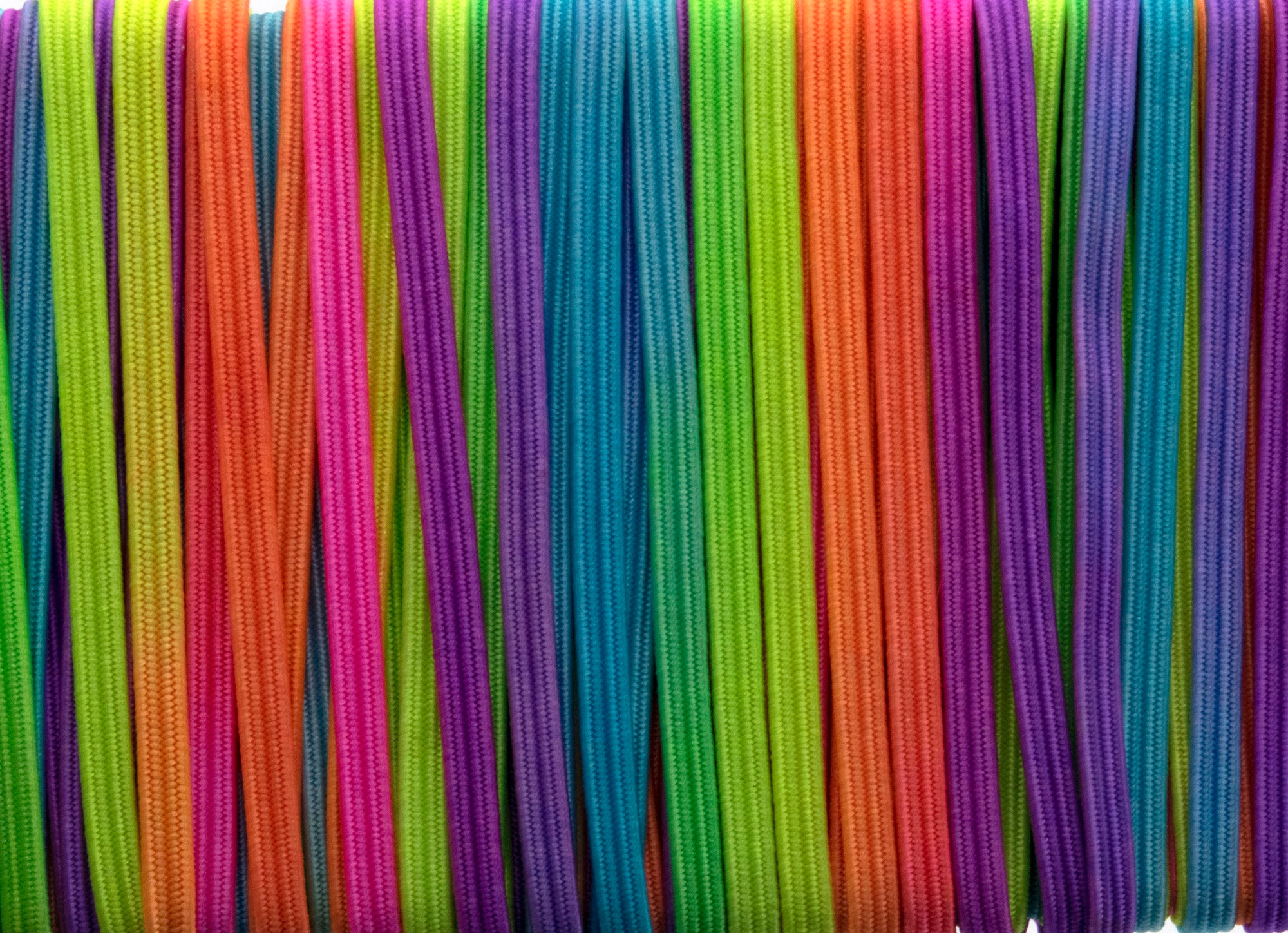 1/8 inch Elastic Rainbow Elastic