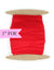 1" Fold Over Elastic Red Elastic