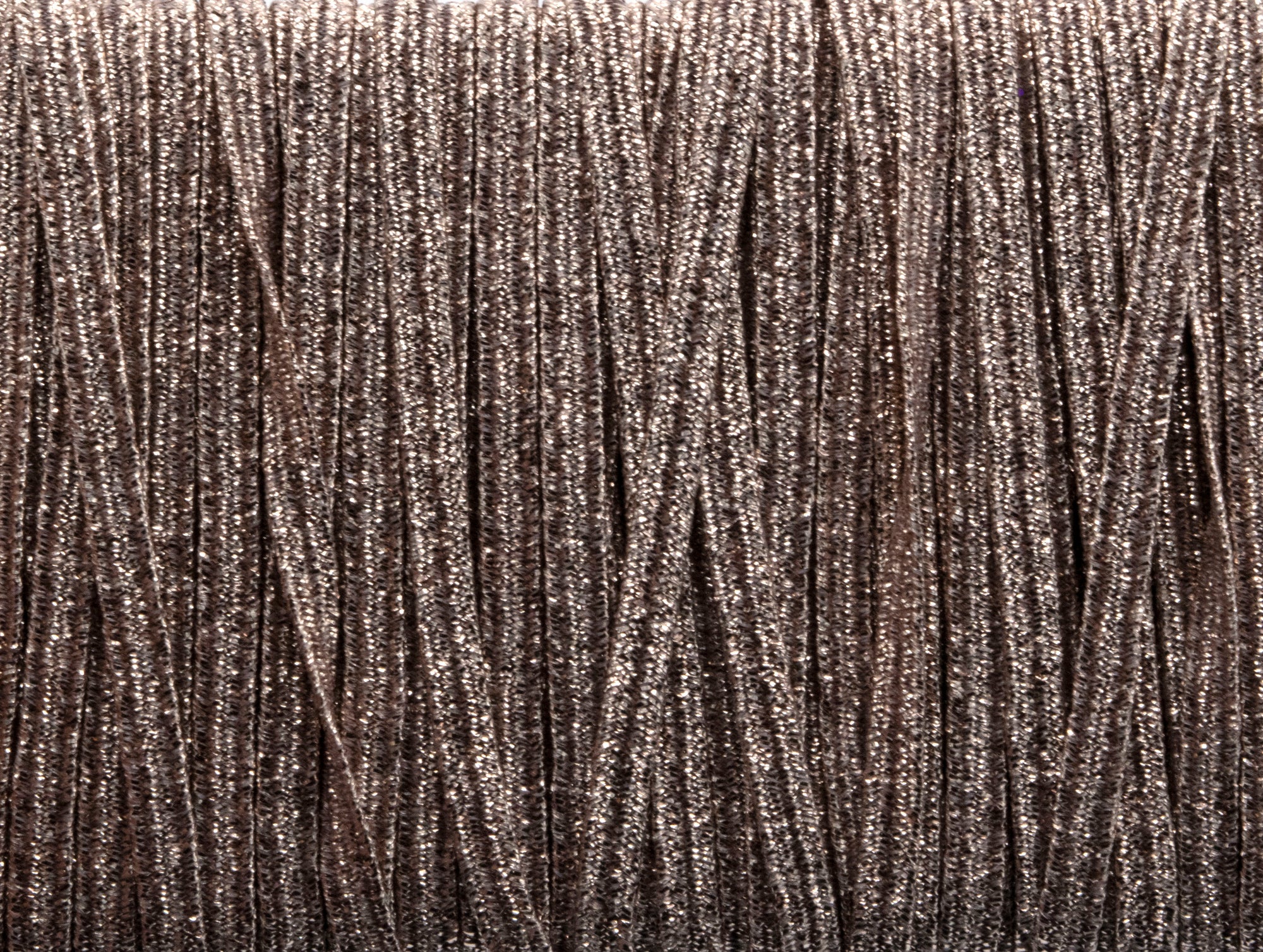 1/8 inch Elastic Metallic Rose Gold Elastic