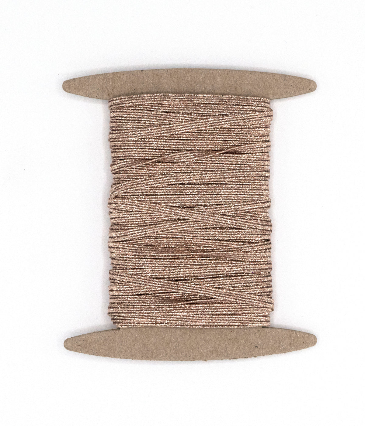 1/8 inch Elastic Metallic Rose Gold Elastic