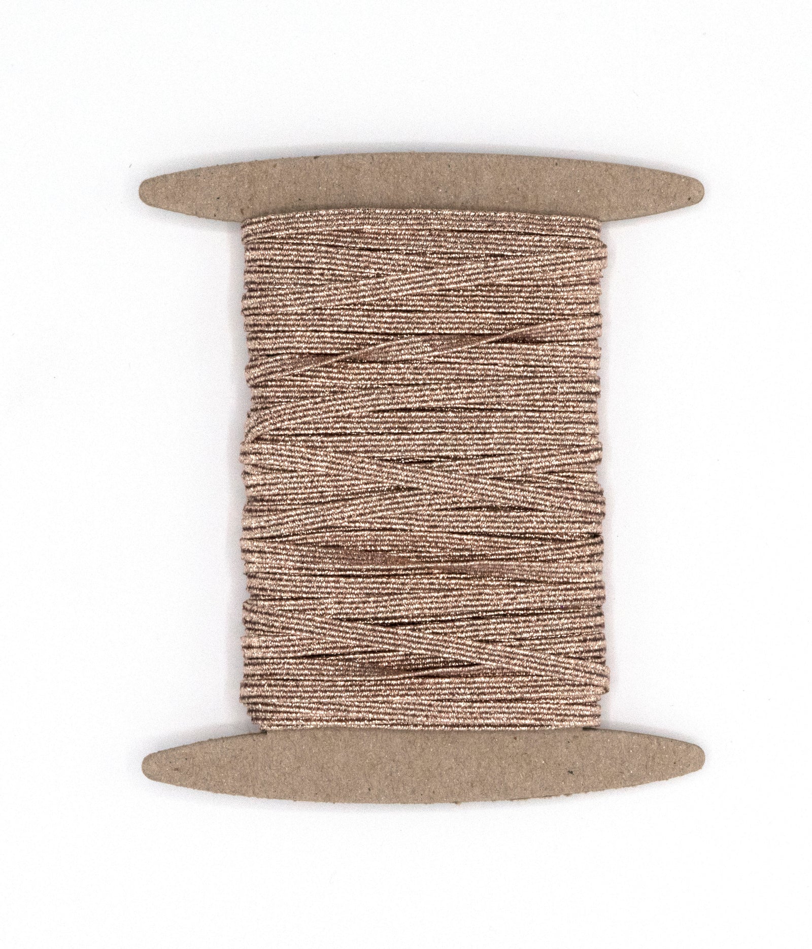 1/8 inch Elastic Metallic Rose Gold Elastic