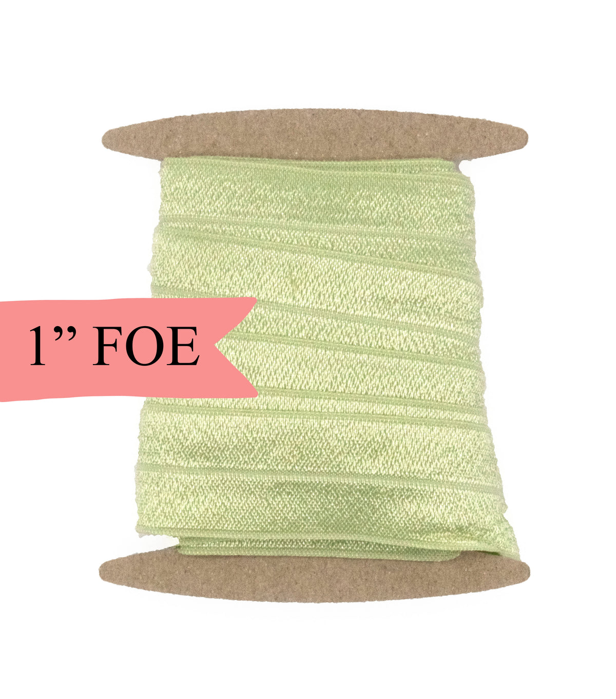 1&quot; Fold Over Elastic Spring Moss Elastic