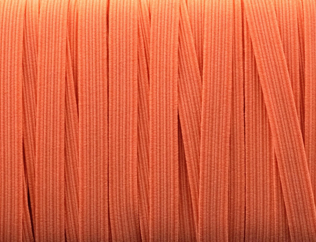 1/4 inch Elastic Sun Kissed Coral Elastic