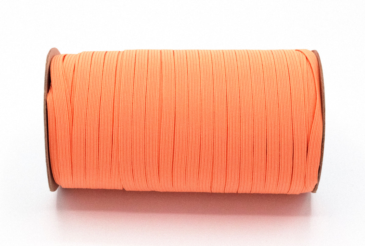 1/4 inch Elastic Sun Kissed Coral Elastic