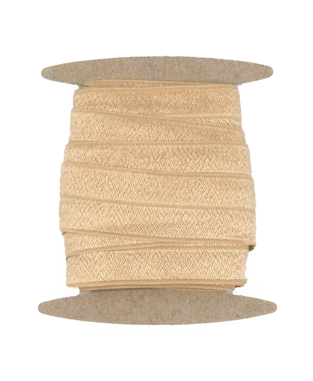 1&quot; Fold Over Elastic Tan Elastic