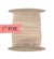 1" Fold Over Elastic Taupe Elastic