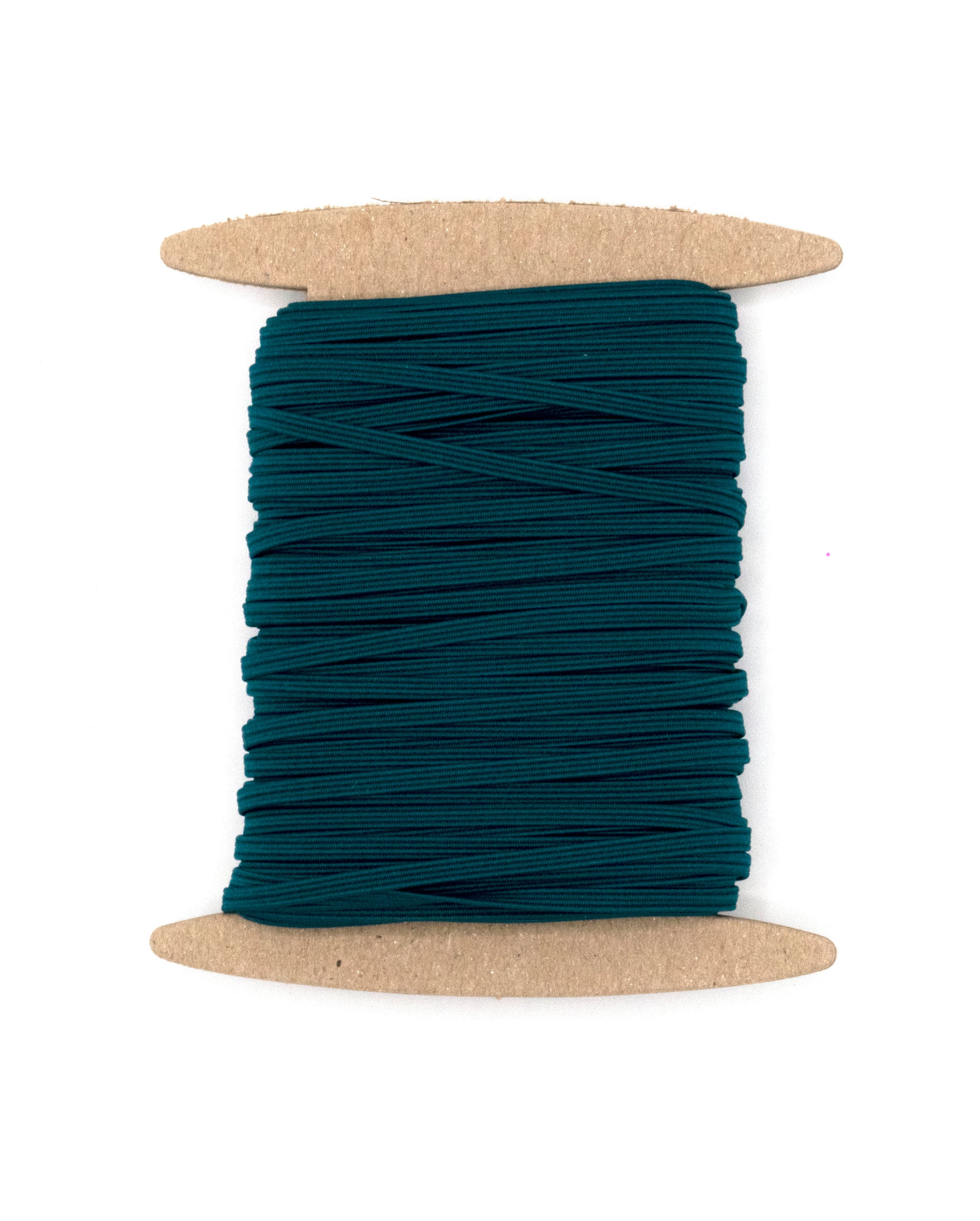 1/8 inch Elastic Tornado Blue Dark Teal Elastic