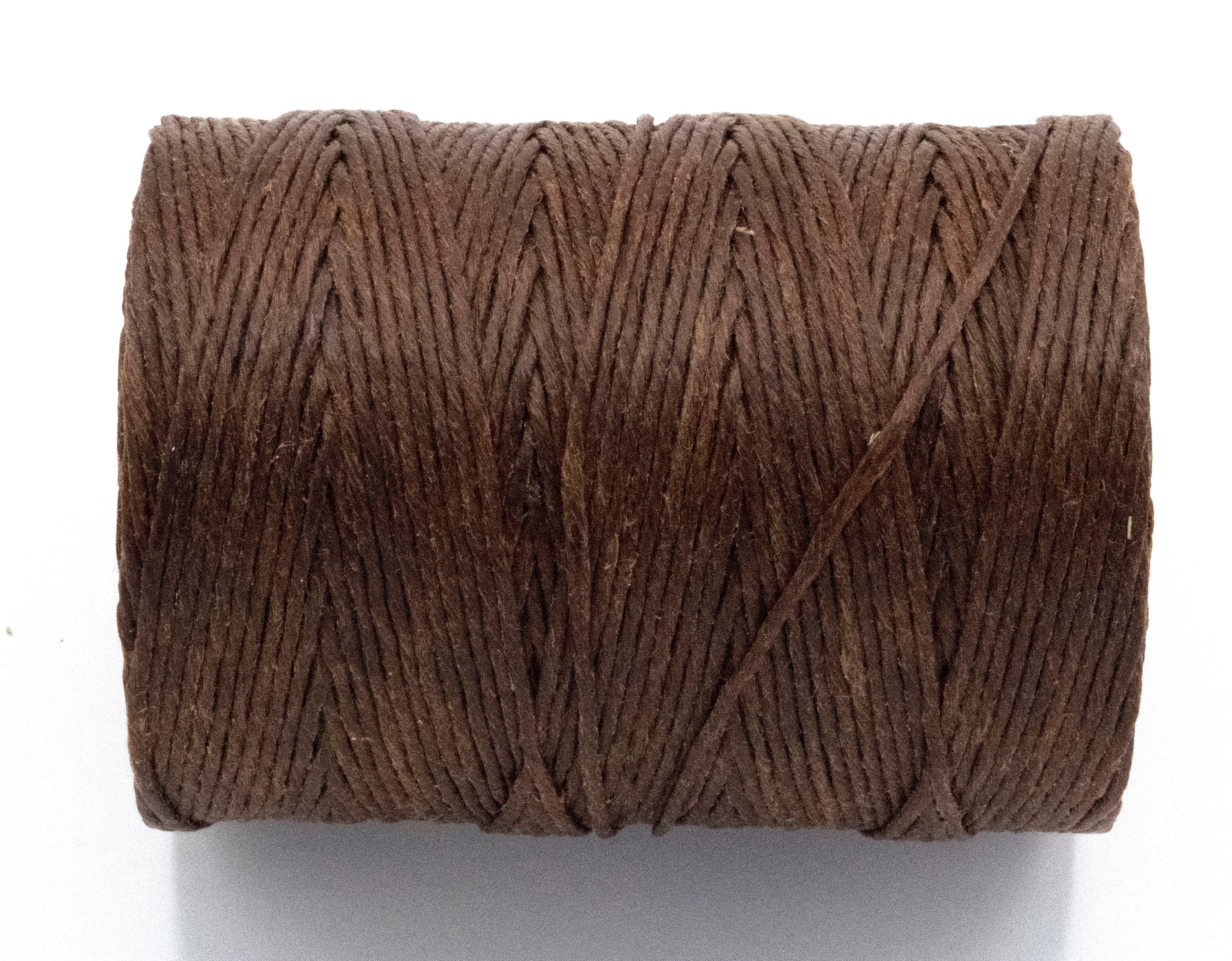 Waxed Irish Linen Thread 12 Ply