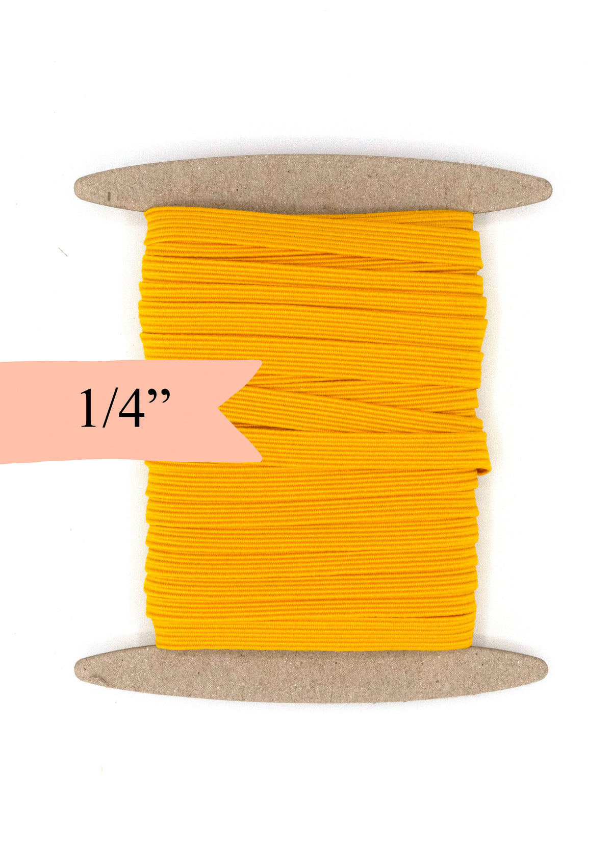 1/4 inch Elastic Yellow Gold Elastic