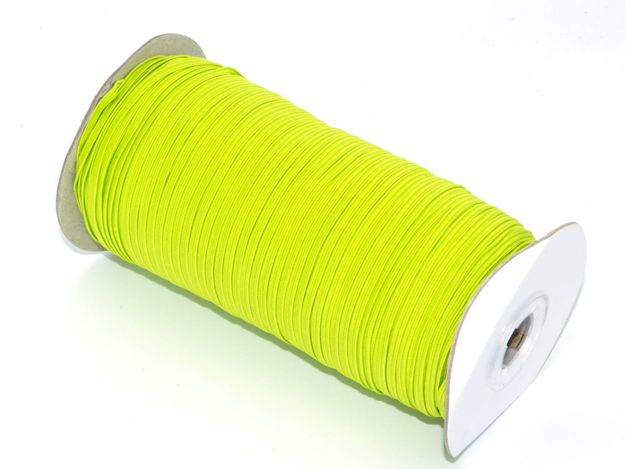 1/8 inch Elastic Neon Green Elastic