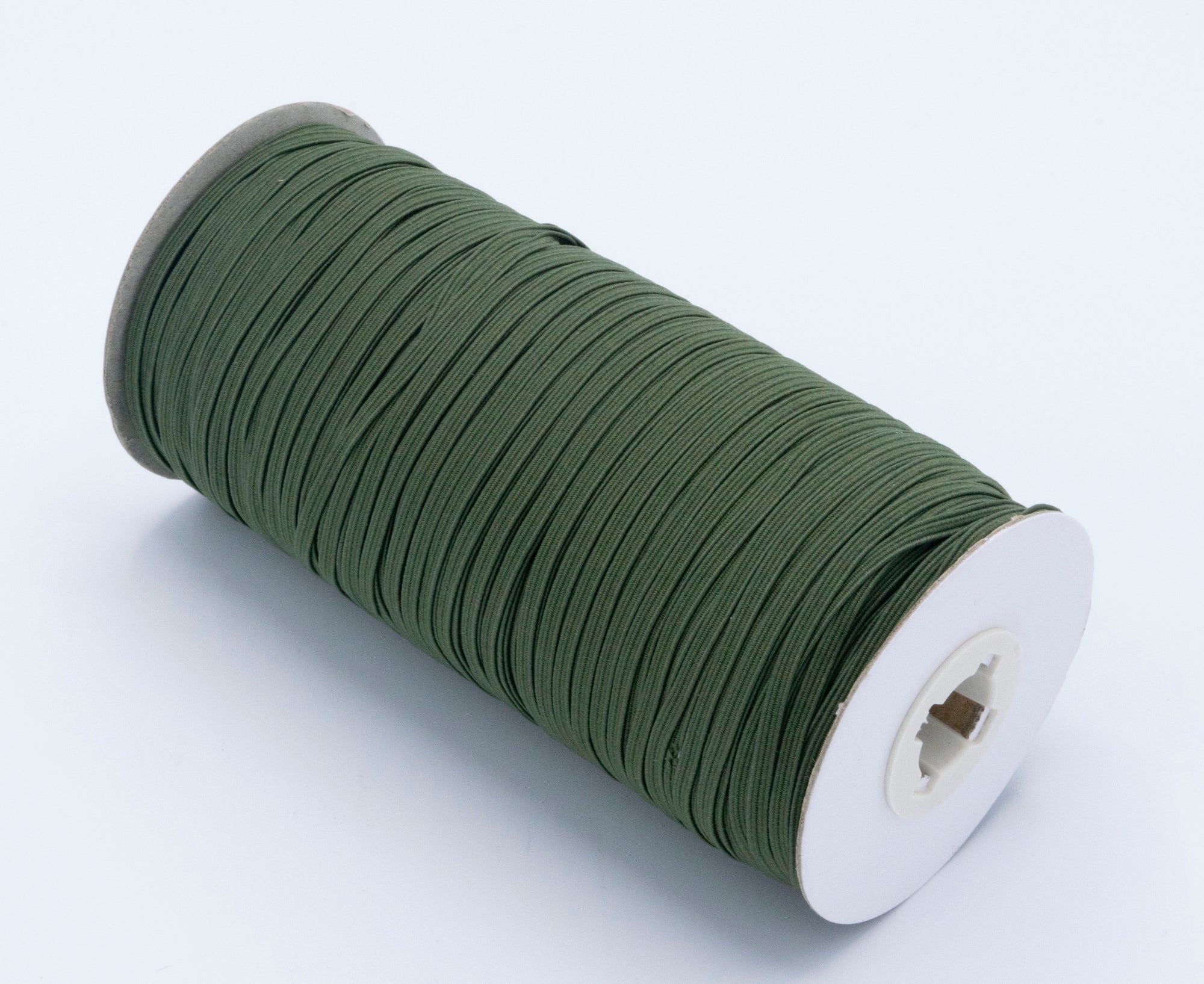 1/8 inch Elastic Moss Green Elastic