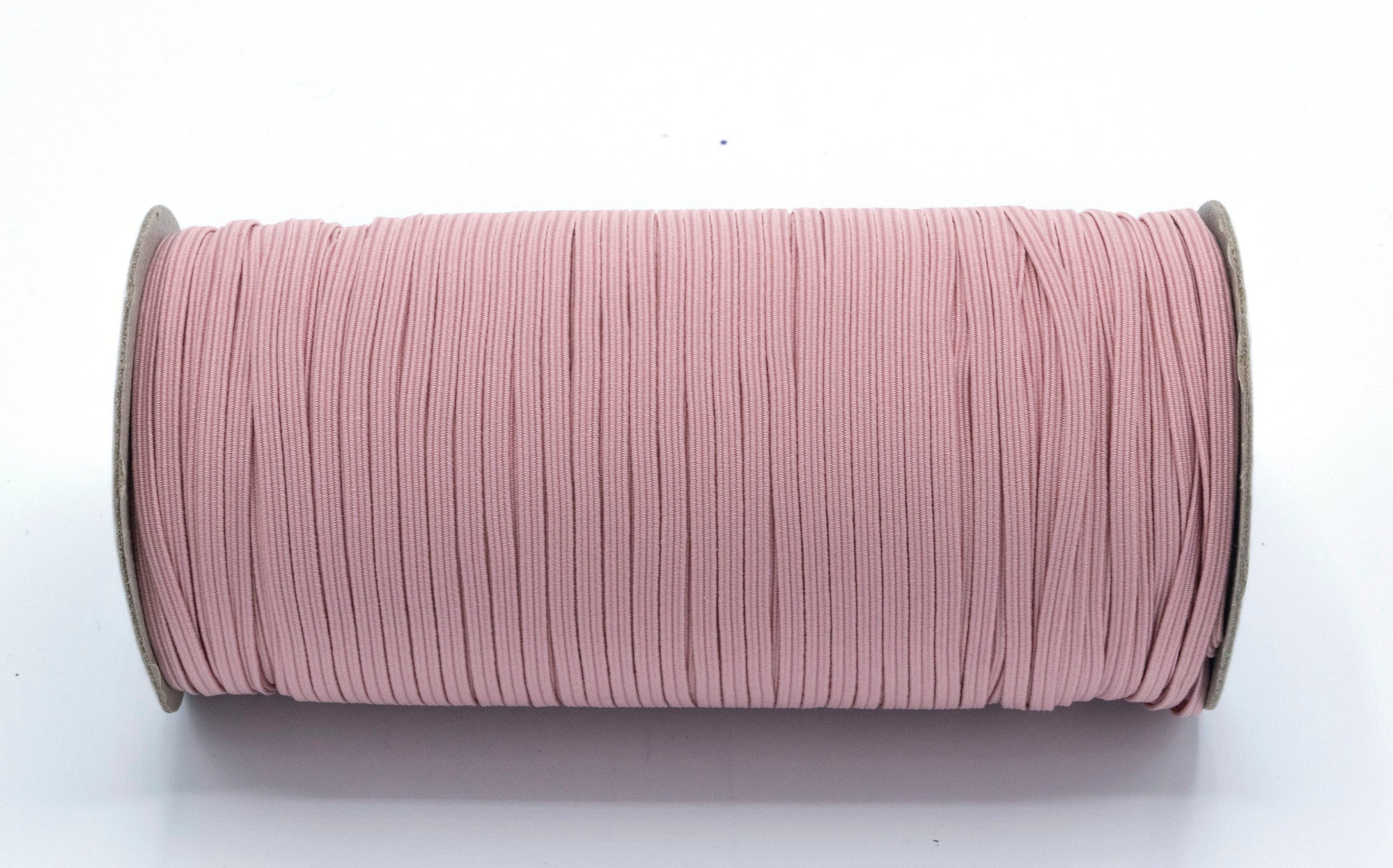 1/8 inch Elastic Blush Light Mauve Pink Elastic