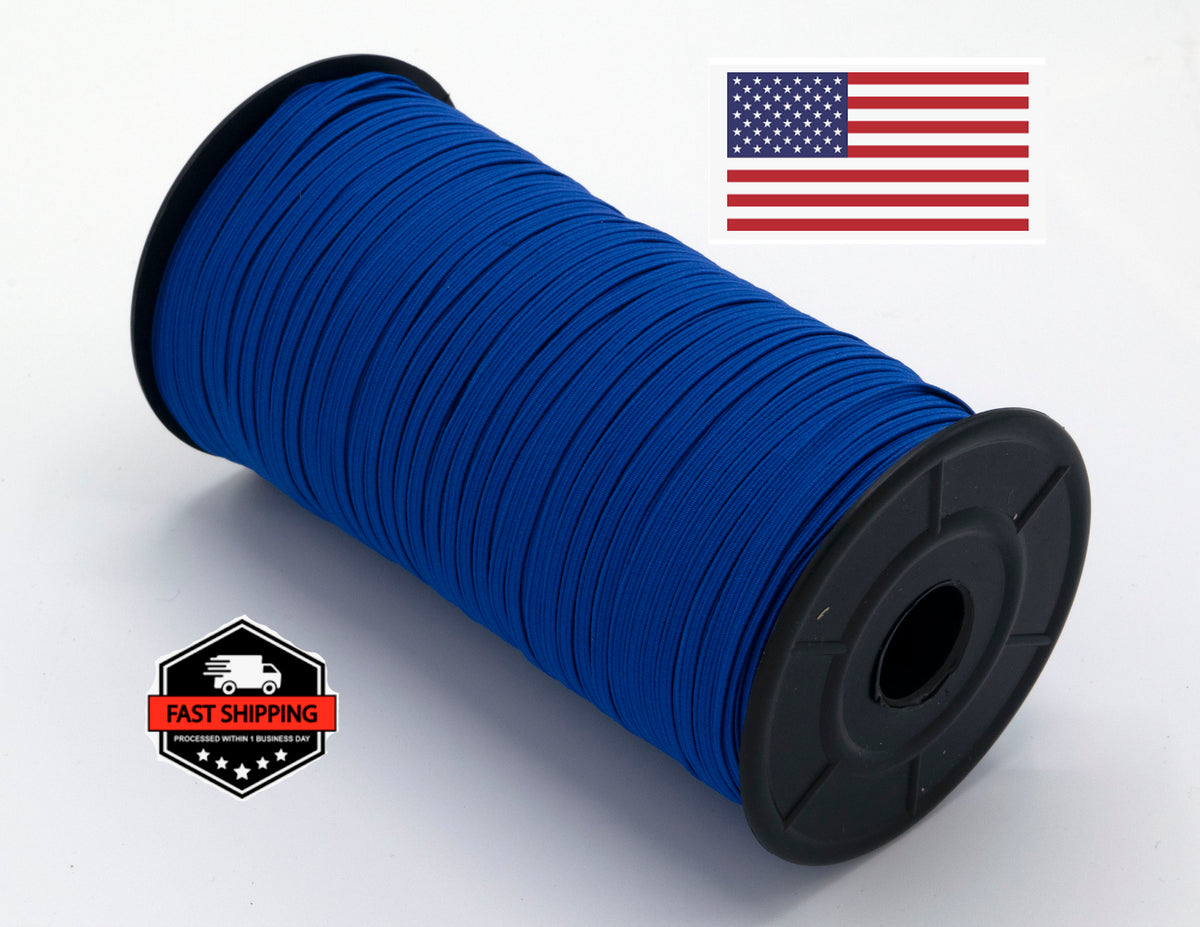 1/8 inch Elastic Electric Blue Elastic