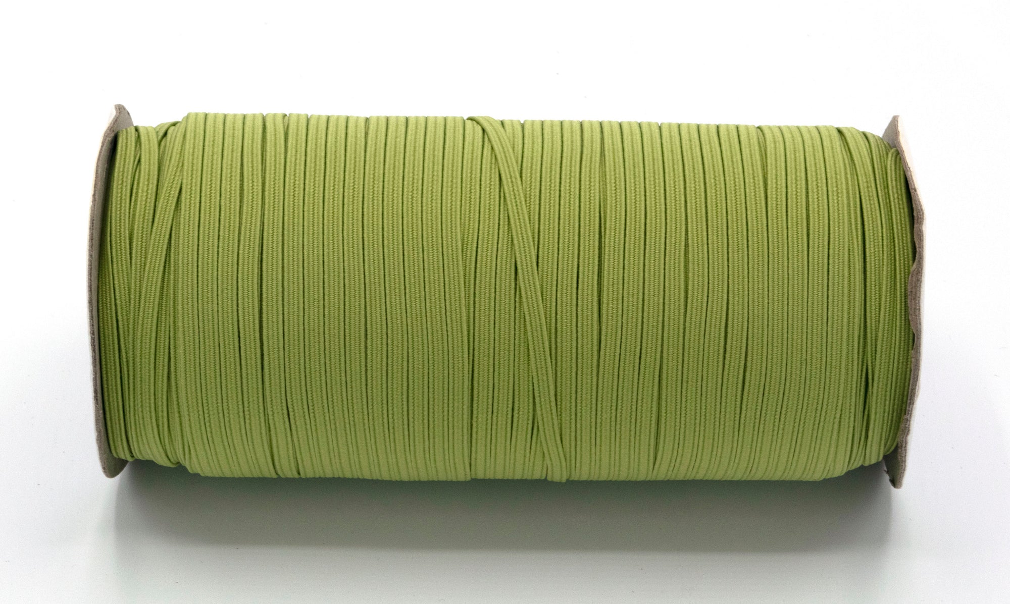 1/8 inch Elastic Spring Moss Green Elastic