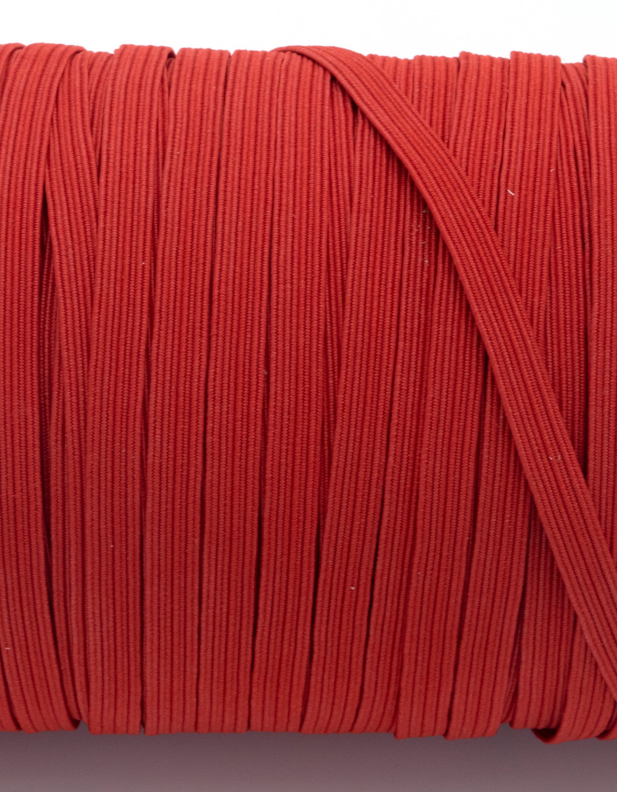 1/4 inch Elastic Bright Red Elastic