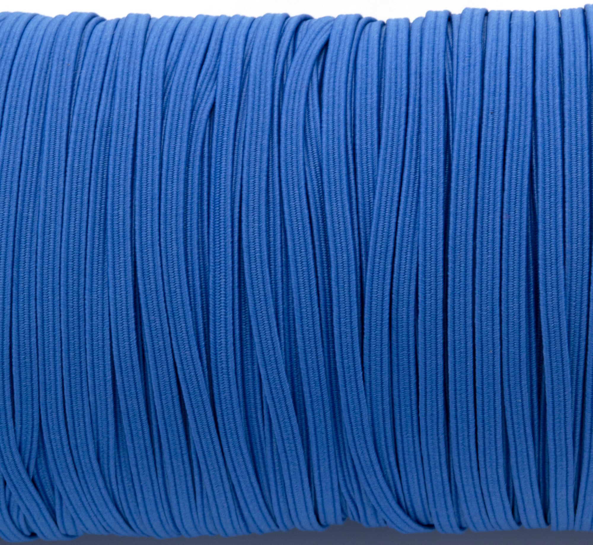 1/8 inch Elastic Smokey Blue Elastic