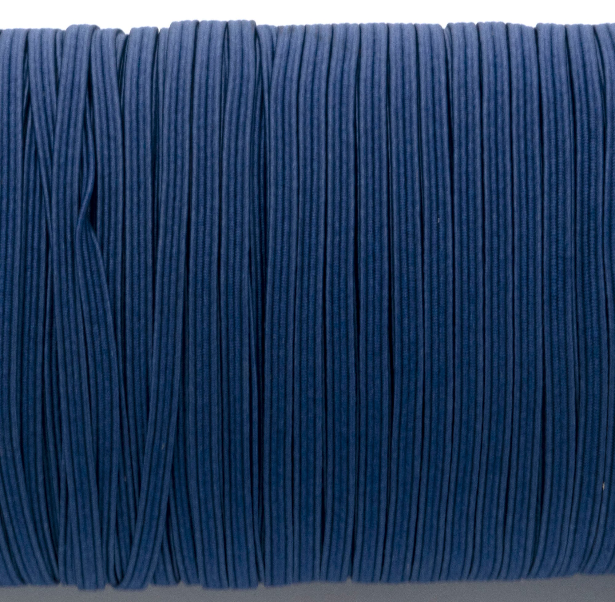 1/8 inch Elastic Light Navy Blue Elastic