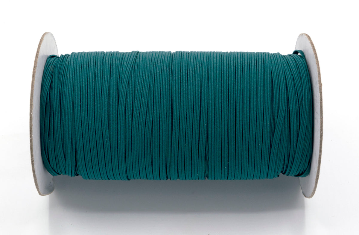 1/8 inch Elastic Dark Teal Elastic