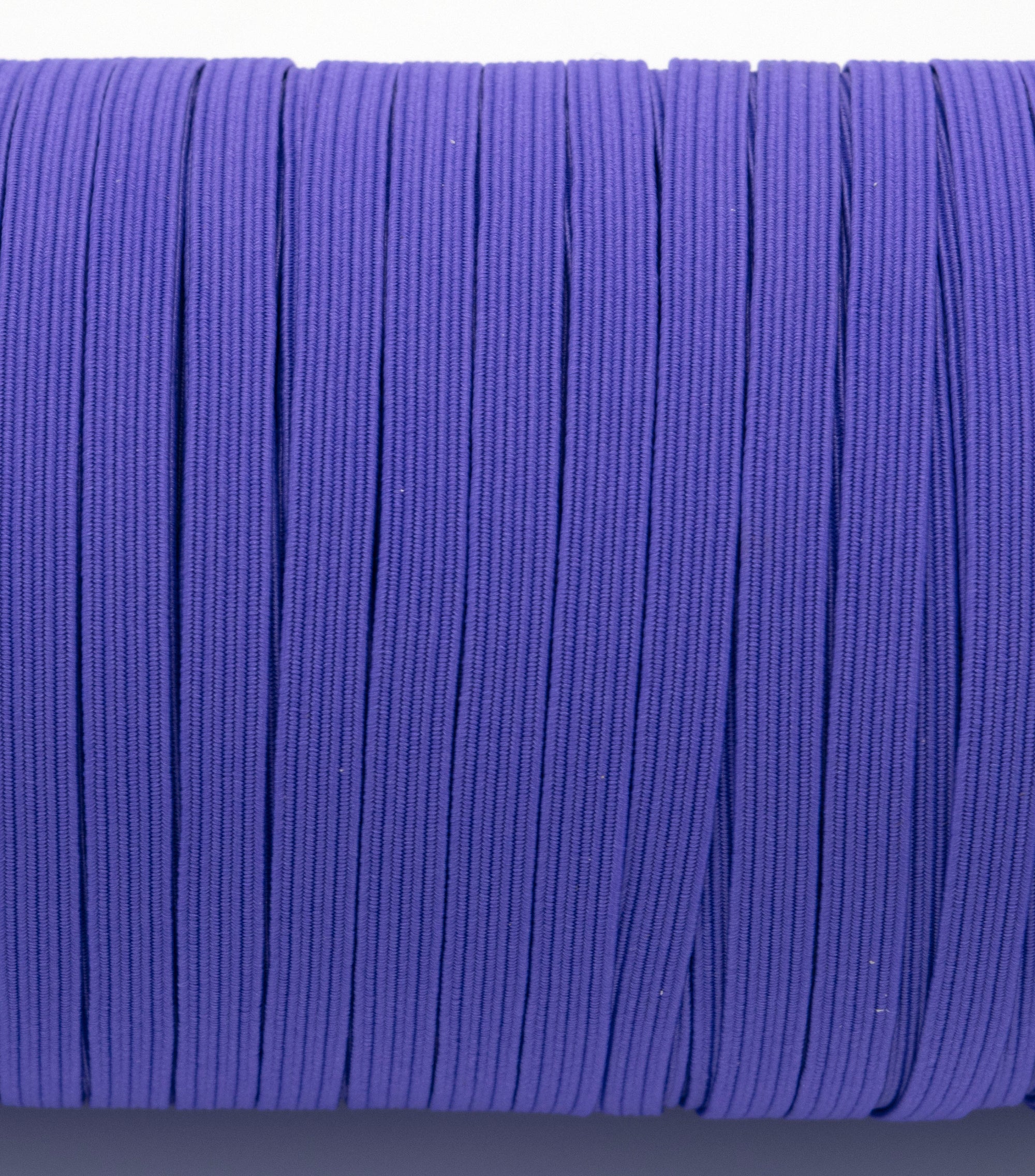 1/4 inch Elastic Delphinium Purple Elastic