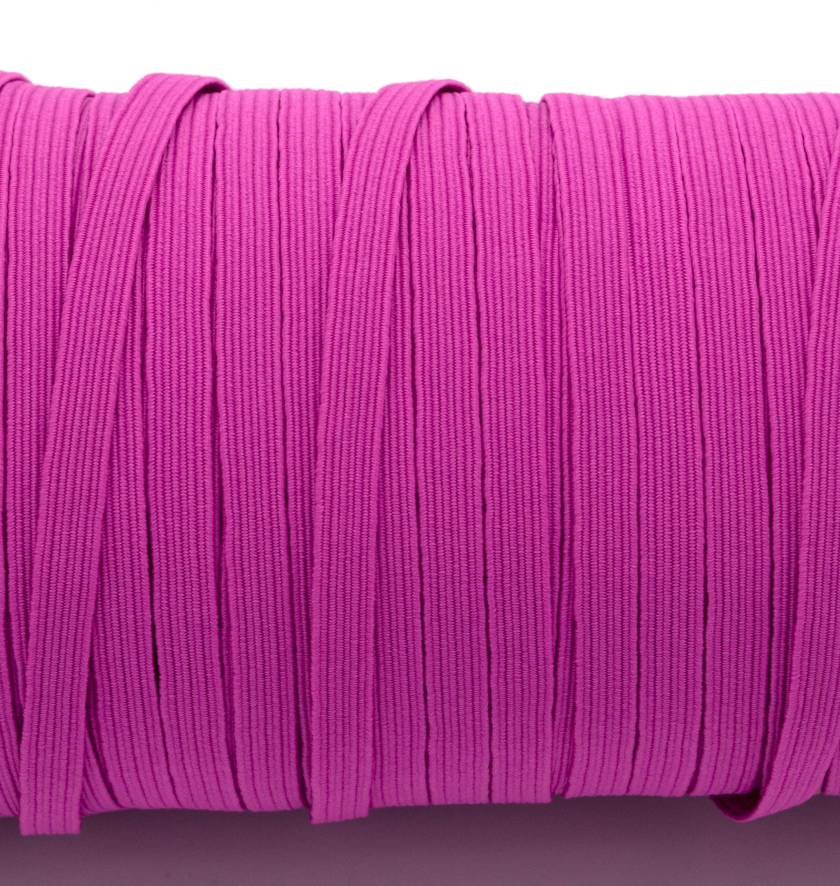 1/4 inch Elastic Garden Rose Pink Elastic