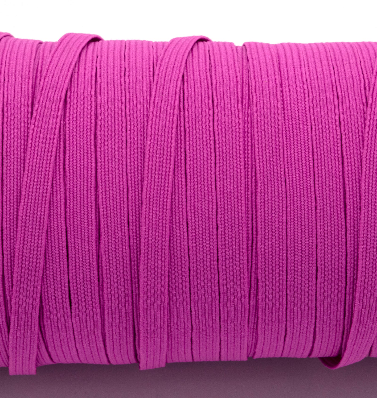 1/4 inch Elastic Garden Rose Pink Elastic