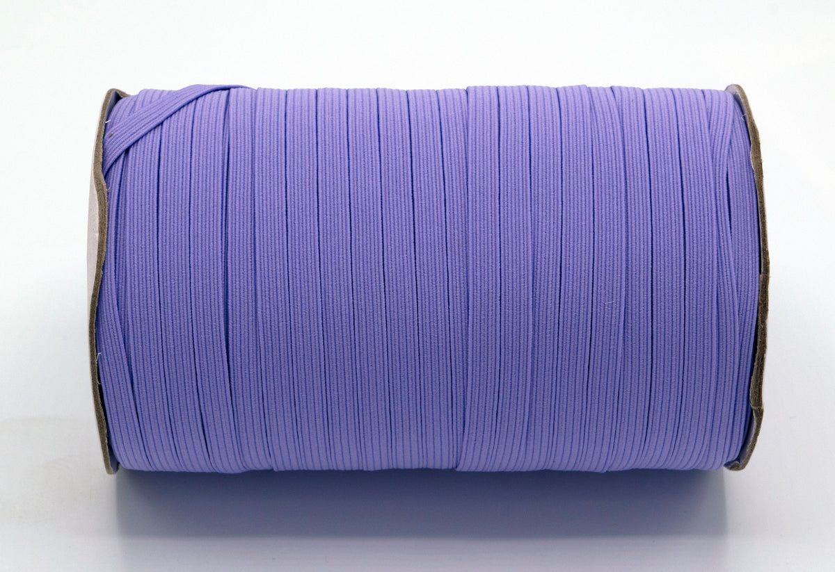 1/4 inch Elastic Lilac Purple Elastic