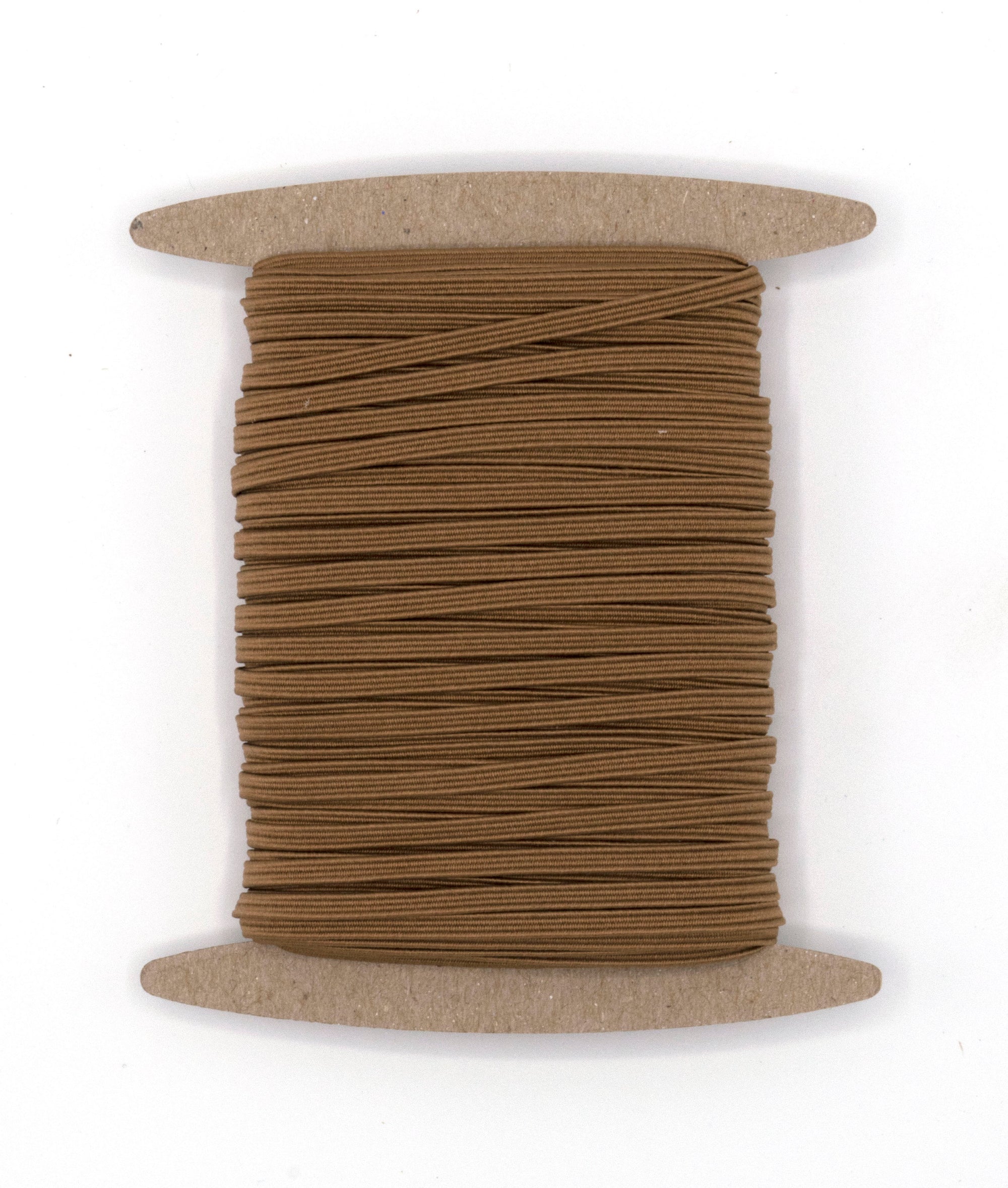 1/8 inch Elastic Latte Brown Elastic