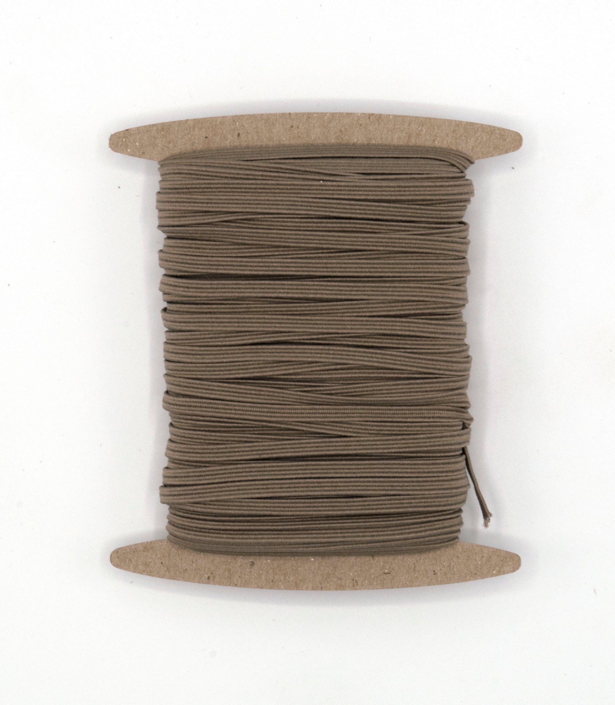 1/8 inch Elastic Khaki Tan Elastic