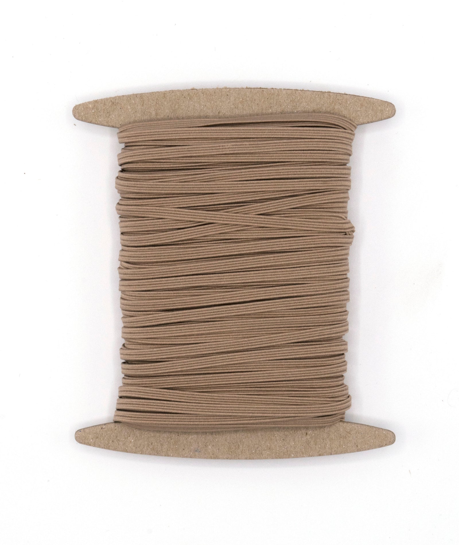 1/8 inch Elastic Natural Tan Elastic