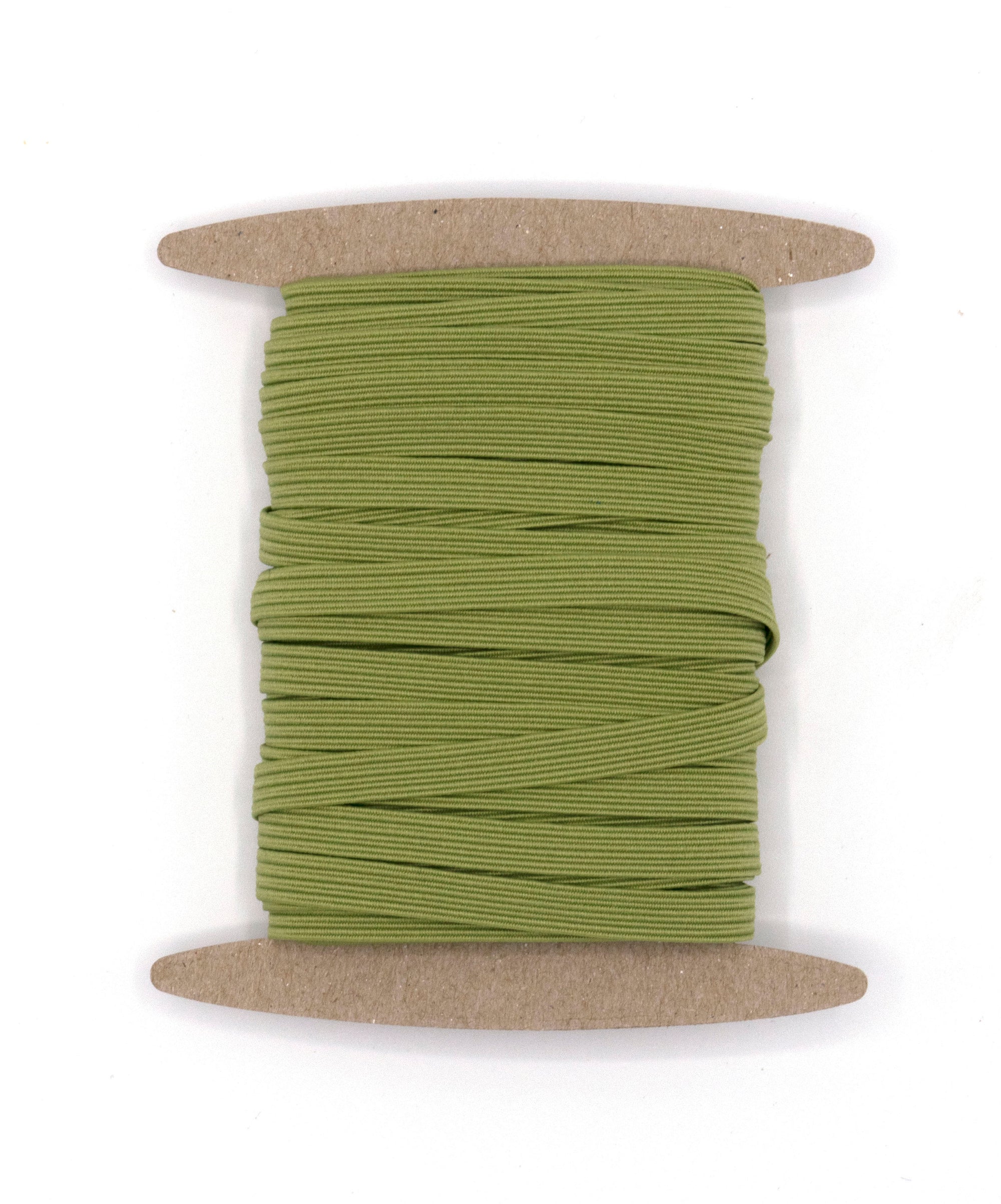 1/4 inch Elastic Soft Pine Green Elastic