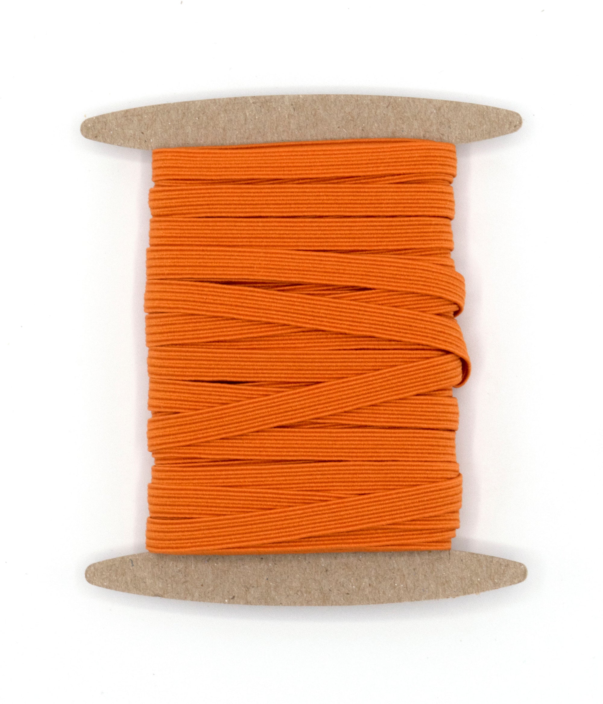 1/4 inch Elastic Tangerine Orange Elastic