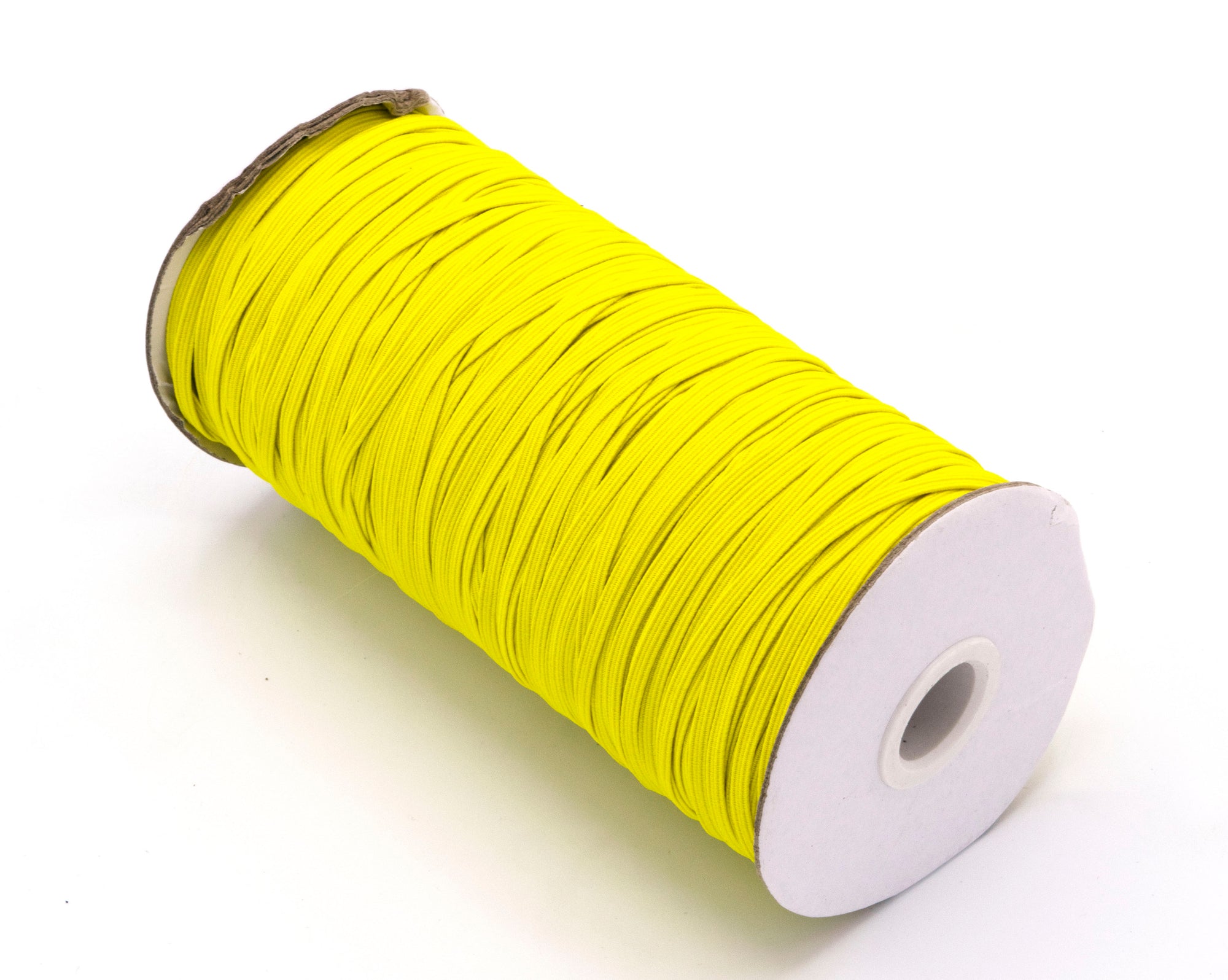 1/8 inch Elastic Lemon Yellow Elastic