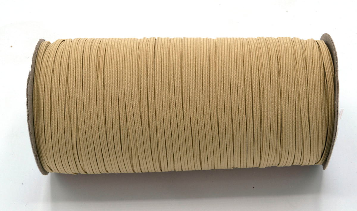1/8 inch Elastic Tan Elastic