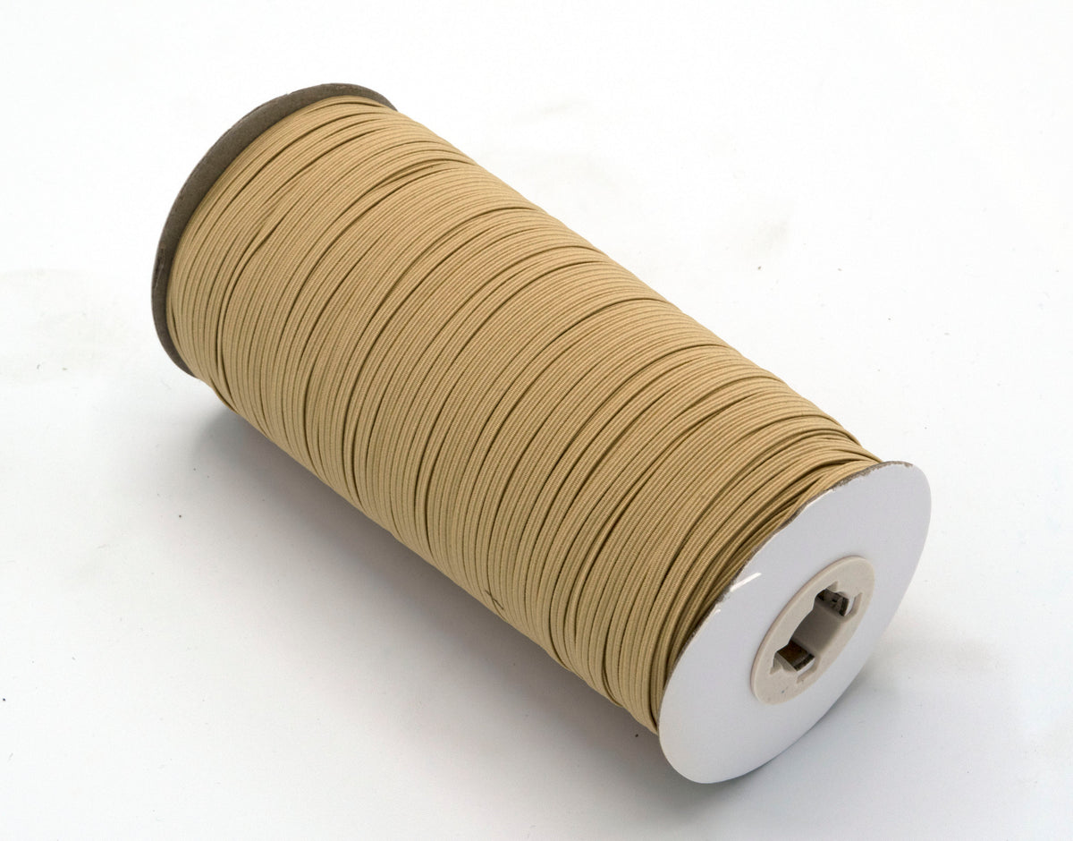 1/8 inch Elastic Tan Elastic