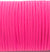 1/8 inch Elastic Passion Fruit Neon Hot Pink Elastic