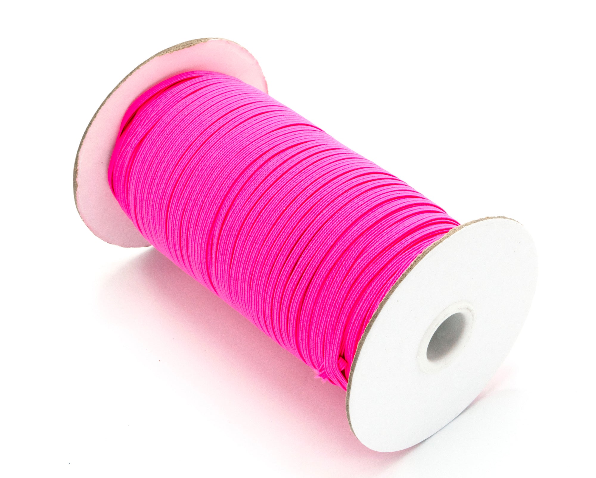 1/8 inch Elastic Passion Fruit Neon Hot Pink Elastic