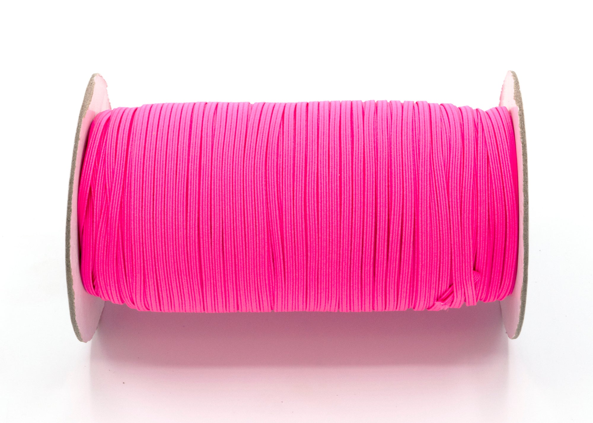 1/8 inch Elastic Passion Fruit Neon Hot Pink Elastic