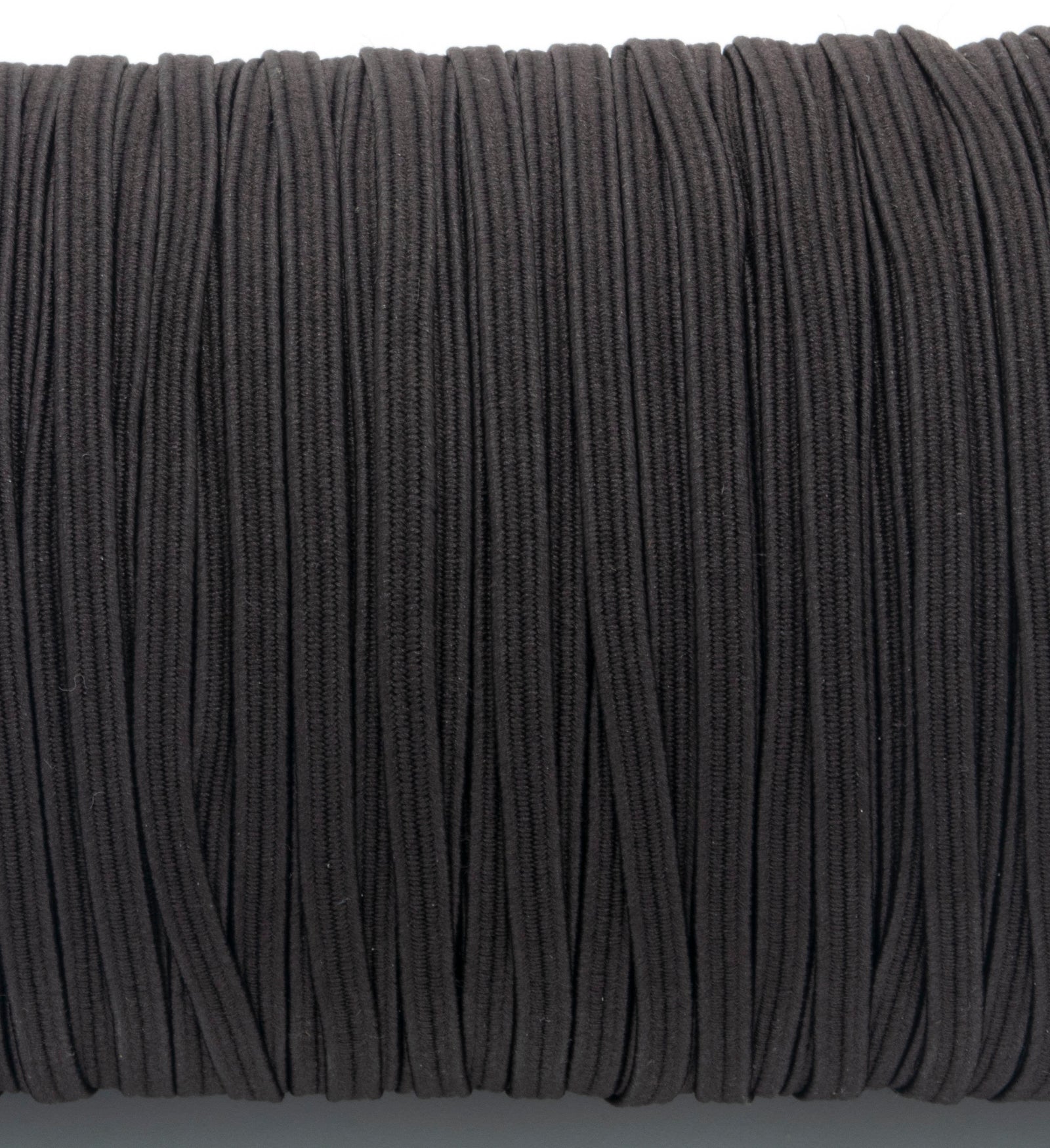 1/8 inch Elastic Dark Brown Elastic