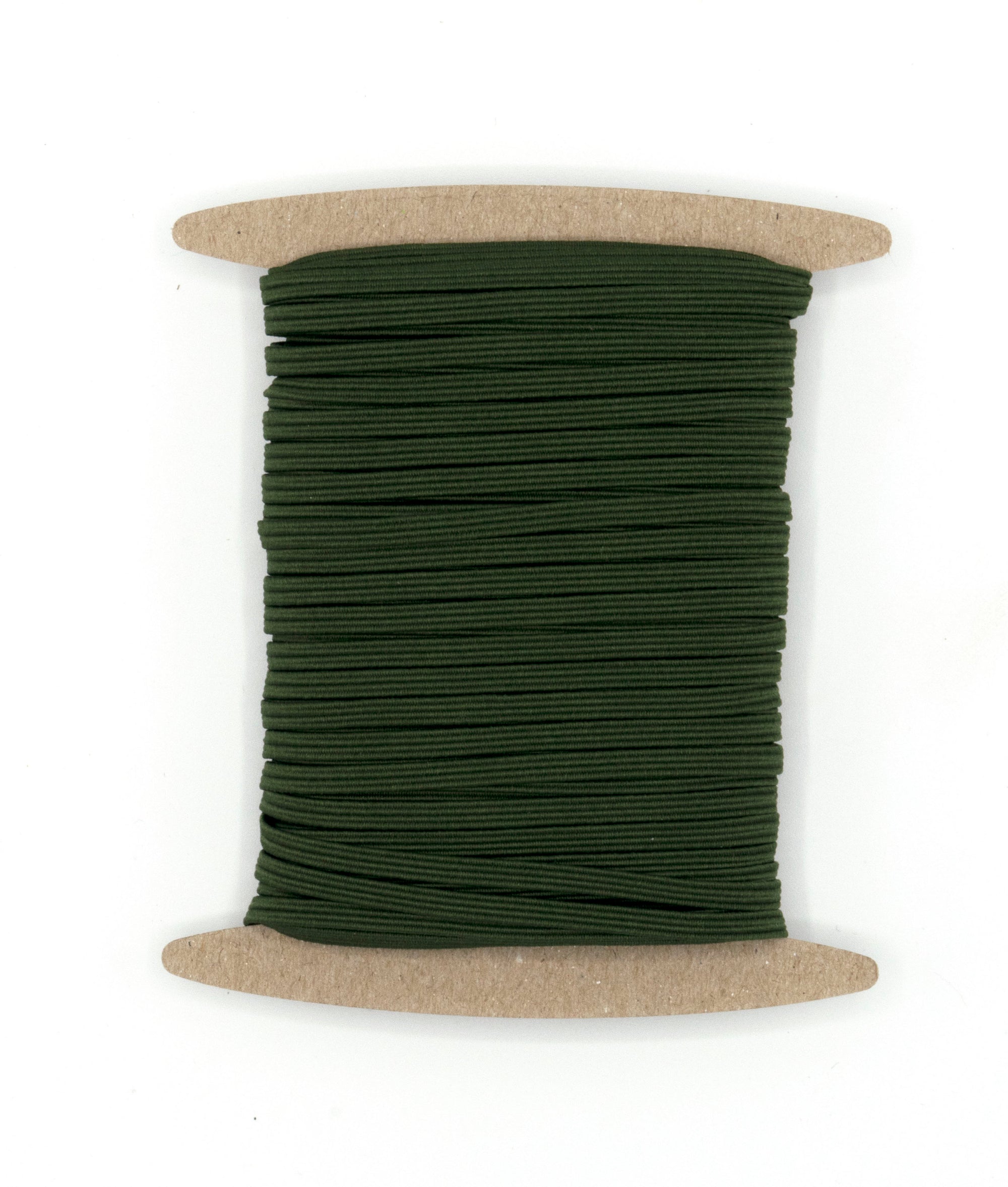 1/8 inch Elastic Moss Green Elastic