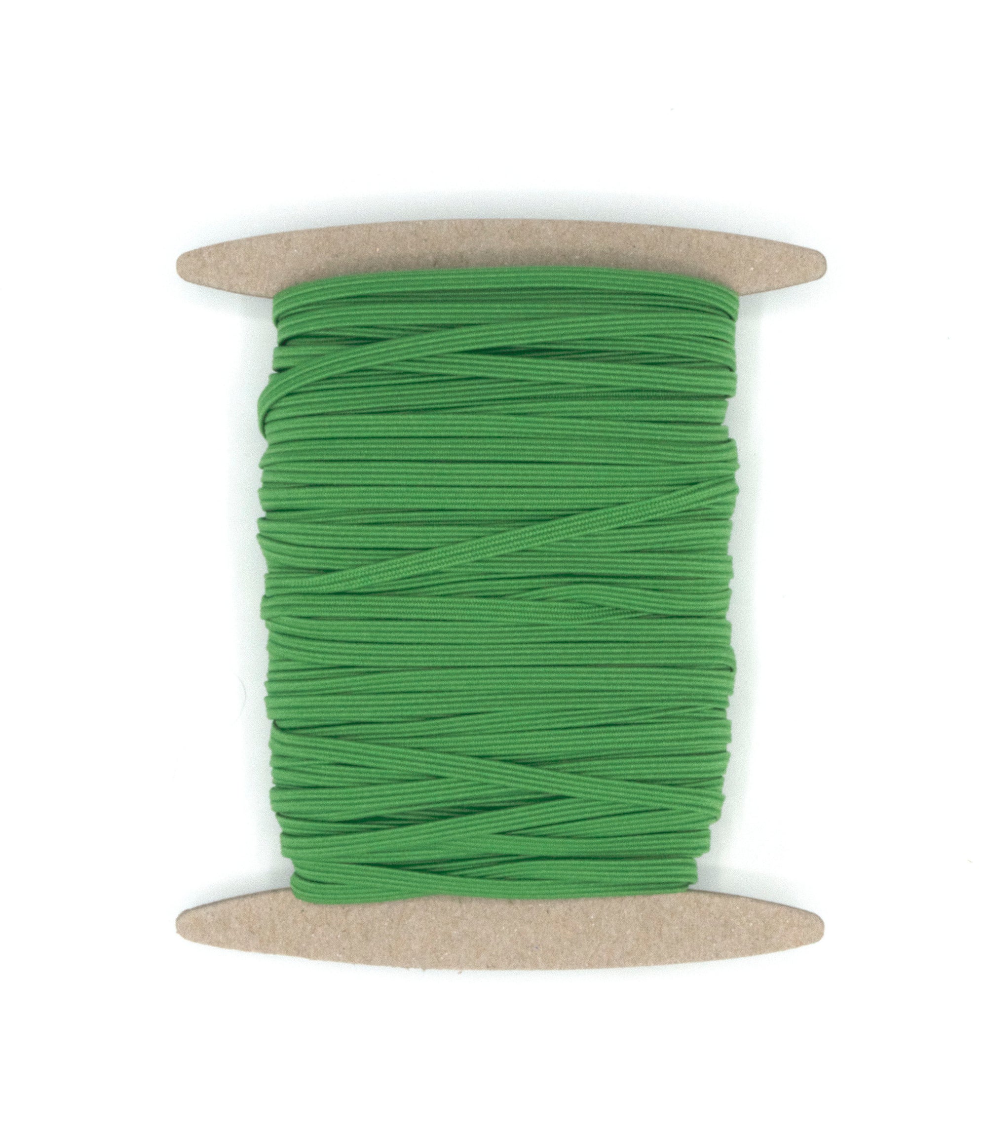 1/8 inch Elastic Light Pine Green Elastic