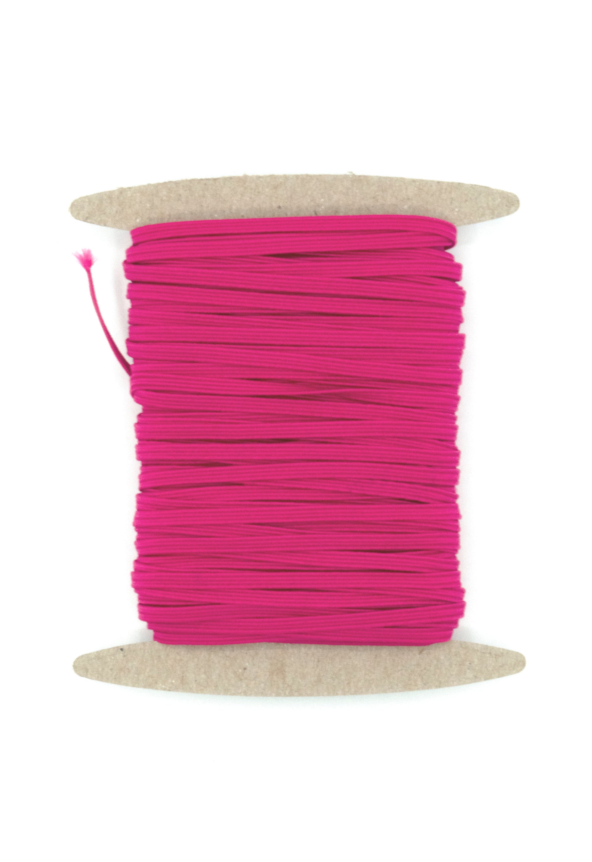 1/8 inch Elastic Fuchsia Pink Elastic